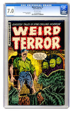 WEIRD TERROR #1 SEPTEMBER 1952 CGC 7.0 OFF-WHITE PAGES.