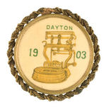 DAYTON SCALES RARE 1903 BUTTON.