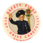 OUR GANG 1930s SAFETY BUTTON FROM HAKE COLLECTION & CPB.