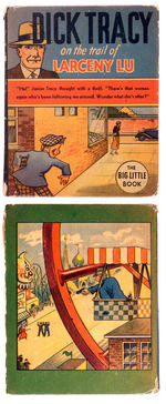 "DICK TRACY ON THE TRAIL OF LARCENY LU" BIG LITTLE BOOK.