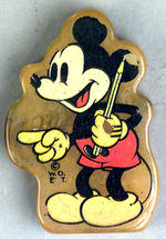 MICKEY CATALIN PLASTIC 1930s PENCIL SHARPENER.