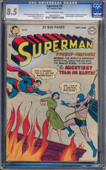 SUPERMAN #76, MAY-JUNE 1952. CGC 8.5