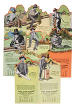 "EDDY PLOW WORKS" 1931-32 CALENDARS WITH "CHIC" SALE.