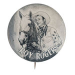 "ROY ROGERS" EARLY 1.75" FROM HAKE COLLECTION & CPB.