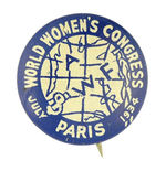 "WORLD WOMEN'S CONGRESS PARIS 1934."