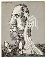 VIETNAM ERA 1970 SATIRICAL POSTER OF VICE PRESIDENT SPIRO AGNEW