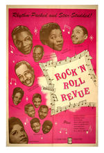 "ROCK 'N ROLL REVUE" POSTER.