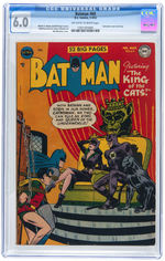 "BATMAN" #69 FEBRUARY-MARCH 1952 CGC 6.0 FINE.