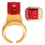 HOWDY DOODY JACK-IN-THE-BOX RING.