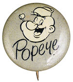 "POPEYE" SCARCE 1950s BUTTON.