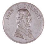 "JOHN C. FREMONT" LARGE 1856 MEDALET.