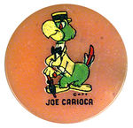 "JOE CARIOCA" CATALIN PLASTIC PENCIL SHARPENER.