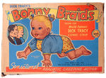 "DICK TRACY'S BONNIE BRAIDS" REALISTIC CREEPING ACTION WINDUP DOLL BOXED BY MARX.