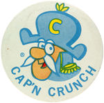 "CAP'N CRUNCH CREW" BUTTON SET.