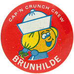 "CAP'N CRUNCH CREW" BUTTON SET.