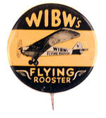 "WIBW'S FLYING ROOSTER" AIRPLANE.