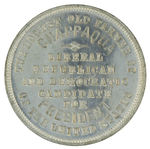 HORACE GREELEY UNCIRCULATED  1872 CAMPAIGN MEDAL.