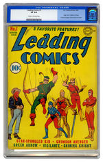 LEADING COMICS #1, WINTER 1941.