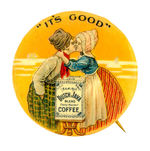 GORGEOUS COLOR ART FOR "DUTCH JAVA COFFEE."