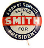 "SMITH - A MAN OF SERVICE" SCARCE SLOGAN.