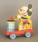 "MICKEY MOUSE DRUMMER" FISHER-PRICE PULL TOY.