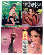 MEN'S MAGAZINES FIRST ISSUE LOT.