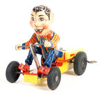 HOWDY DOODY-INSPIRED GO CART WINDUP TOY.