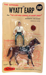 "WYATT EARP" HARTLAND FIGURE IN ORIGINAL PACKAGING.