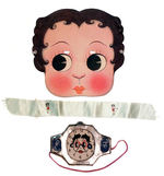 BETTY BOOP PAPER MASK/TOY WATCH/RIBBON.