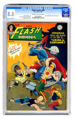 FLASH COMICS #98 AUGUST 1948 CGC 8.5 CREAM TO OFF-WHITE PAGES.