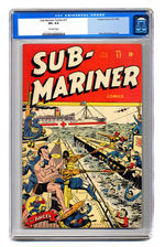 SUB-MARINER COMICS #17 FALL 1945 CGC 8.5 OFF-WHITE PAGES.