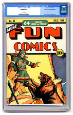 MORE FUN COMICS #45 JULY 1939 CGC 9.0 WHITE PAGES MILE HIGH COPY.