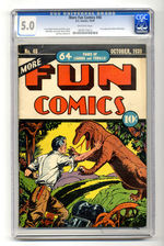 MORE FUN COMICS #48 OCTOBER 1939 CGC 5.0 OFF-WHITE PAGES.