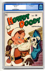 HOWDY DOODY #13 JANUARY 1952 CGC 9.4 OFF-WHITE PAGES FILE COPY.