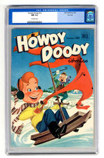 HOWDY DOODY #14 FEBRUARY 1952 CGC 9.4 OFF-WHITE PAGES FILE COPY.