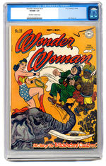 WONDER WOMAN #19 SEPTEMBER OCTOBER 1946 CGC 9.0 OFF-WHITE TO WHITE PAGES.