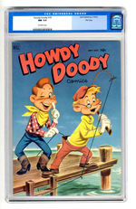 HOWDY DOODY #18 SEPTEMBER OCTOBER 1952 CGC 9.4 OFF-WHITE PAGES FILE COPY.