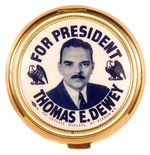 "THOMAS E. DEWEY FOR PRESIDENT" COMPACT.