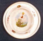 ROOSEVELT BEARS RARE BABY'S PLATE C. 1905.