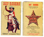 "ROY ROGERS SWEET CIGARETTES" CANDY BOX.