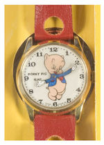 PORKY PIG BOXED WATCH BY SHEFFIELD.