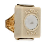 "ROGER WILCO RESCUE RING" FROM POWER HOUSE CANDY 1948.