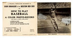 DON DiMAGGIO RECORD WITH ENVELOPE.