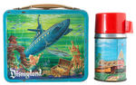 "DISNEYLAND" LUNCH BOX WITH THERMOS.