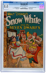 "FOUR COLOR" #49 JULY 1944 CGC 8.0 VF - SNOW WHITE AND THE SEVEN DWARFS.