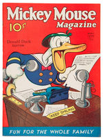 "MICKEY MOUSE MAGAZINE" VOL. 1 NO. 8 MAY 1936.