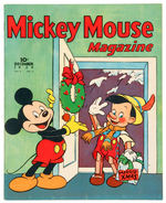 "MICKEY MOUSE MAGAZINE" VOL. 5 NO. 3 DEC. 1939.