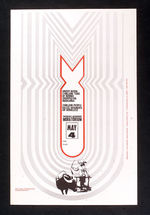 "EMERGENCY NATIONWIDE MORATORIUM MAY 4" POSTER.