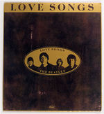 THE BEATLES "LOVE SONGS" RECORD STORE DISPLAY.