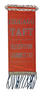 "CHICAGO TAFT RECEPTION COMMITTEE" RIBBON